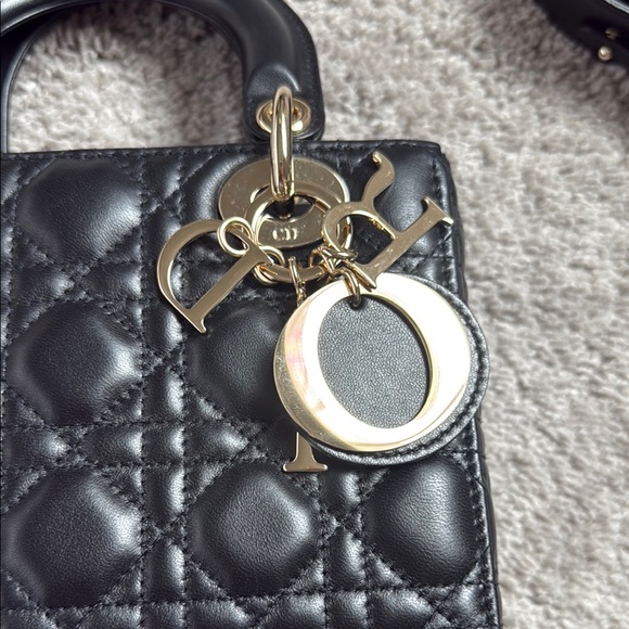 Dior small lady Dior bag - Picture 4 of 16